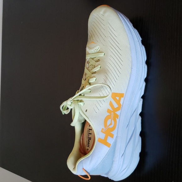 Hoka One One Rincon 3 pre-owned sz 10 B.  Green, blue & orange.  VGC - Picture 3 of 11